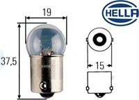 Hella Birne BA15s 24V weiß 10W-3