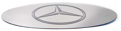 Spiegel ovaal Mercedes