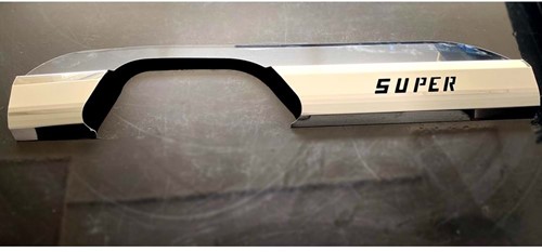 Stainless steel frame exhaust