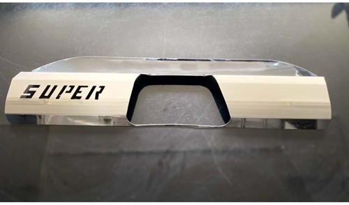 Edelstahl rahmen für kleines Modell