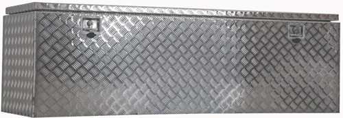 Aluminium traanplaat kist - 1200x600x600