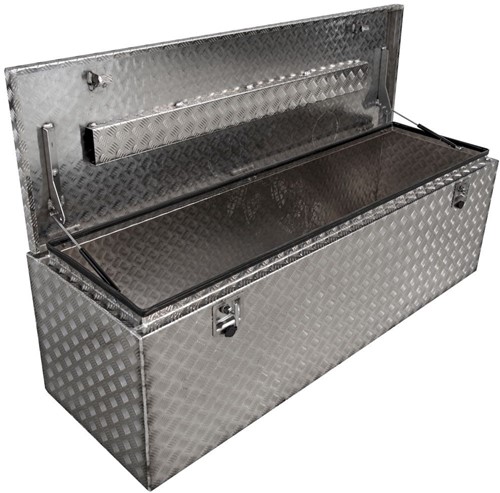 Aluminium traanplaat kist - 1200x600x600-2