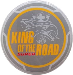 Hub Sticker Gray King of the Road Super