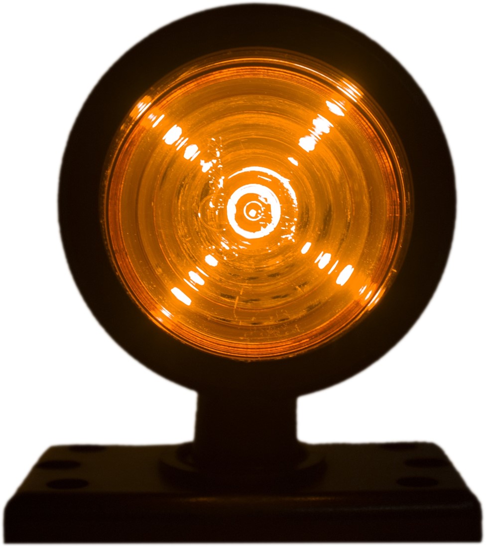 DGHP LED Begrenzungsleuchte 110mm Orange/Orange Truck Accessoires