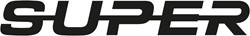 Aufkleber "Super" - neues model