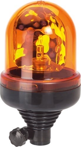 Zwaailicht Flexibele bevestiging 535B - Oranje - 12V
