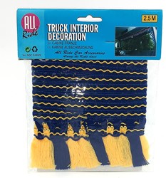 Kabinen Ausschmückung - Gelb-Blau-Gelb