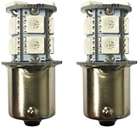 BA15S 13 SMD LED 24V Rot, ohne Canbus