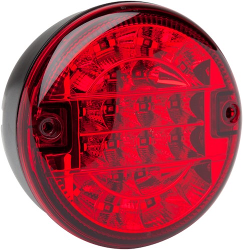 LED Mistlamp Ø140mm - 58mm - 12/24 volt