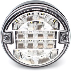LED reversing Light Ø 140mm - 84mm - 12/24 volt