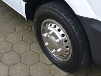 Set wheel covers for Mercedes Sprinter and VW Crafter from year '06 6holes/205LK Dual air