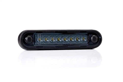 Darklook Markeerverlichting 8 LED Rood - 12/24 V