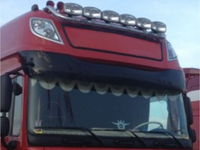 Acryl Zonneklep DAF XF 105/106 80 mm langer