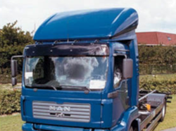 Acryl Zonneklep MAN TGA L/M voor Maart 2004