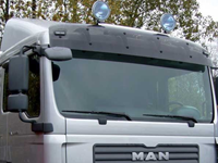 Acryl Zonneklep MAN TGA XL na April 2004