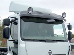 Acrylic Sun Visor Renault Midlum