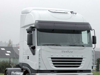 Acrylic Sun Visor Iveco Active Space Raised Roof