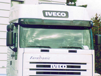 Acrylic Sun Visor Iveco Eurostar medium and high roof