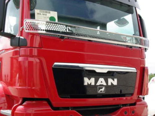 RVS Stenenvanger met 2 logo's MAN TGS