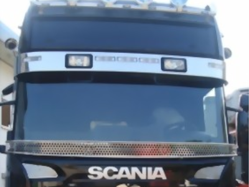 Stainless steel Stone catcher for the R Series without logo