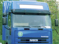 Acryl Zonneklep Iveco Eurocargo 4 tot 2003 met hoog dak