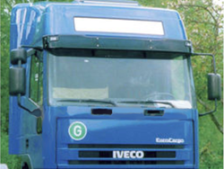 Acryl Zonneklep Iveco Eurocargo 4 tot 2003 met hoog dak