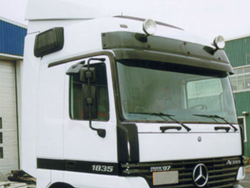 Acryl Zonneklep Mercedes Benz Actros MP1 mega & LH