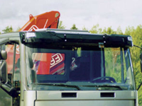 Acryl Zonneklep Iveco Eurocargo 4 tot 2003 met laag dak