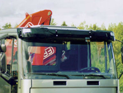 Acryl Zonneklep Iveco Eurocargo 4 tot 2003 met laag dak