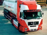 Acrylic Sun Visor MAN F2000