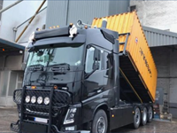 Polyester Zonneklep Volvo FH4 met Forward Collision