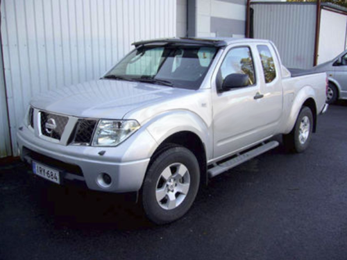 Acryl Zonneklep Nissan Navara 2006-2015