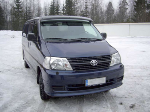 Acryl Zonneklep Toyota Hi-Ace 1996+