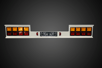 Noorse bumper 8 gaats met uitsparing voor de accubak inclusief halogeen lampen