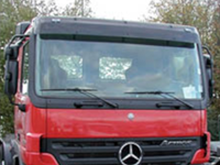 Acrylic Sun Visor Mercedes Benz Actros MP2 Low Roof