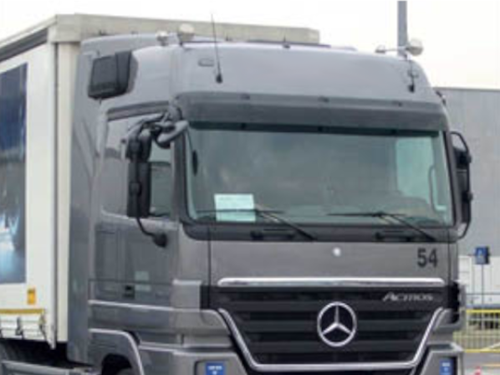 Acrylic Sun Visor Mercedes Benz Actros MP2 Mega & LH