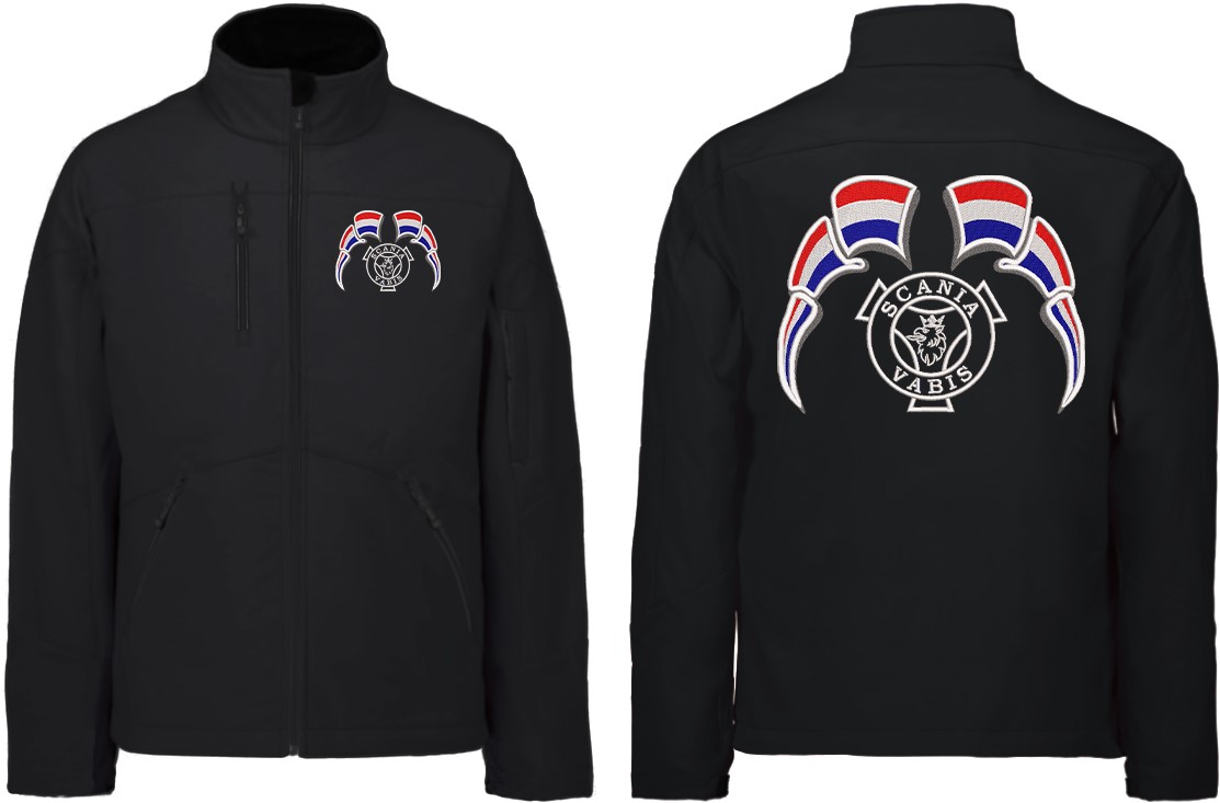 Softshelljacke Scania Vabis Mit Wimpel Niederlande Niederlande 