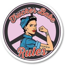 Diesel Garden - Geurhanger Trucker Babe Rules