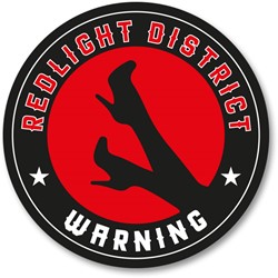 Diesel Garden - Fragrance pendant Redlight District Warning
