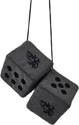 Würfel grau Scania Svempa mit gesticktem Logo