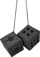 DAF grijze dobbelsteen met gestikt logo