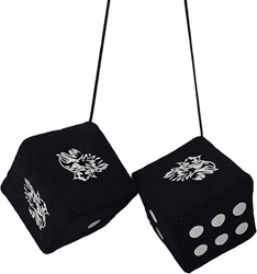 Scania Griffin black dice with stitched logo