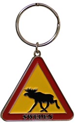 Schlüsselanhänger Elch Schweden