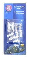 Mini plug-in fuses 25A - 6 pieces-2