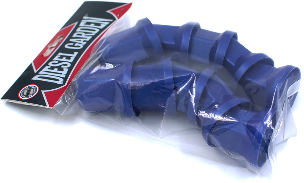 Plastic wheel nut caps blue 33mm - 10 pieces Truck Accessoires