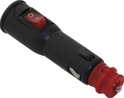 Aanstekerplug met aan/uitschakelaar