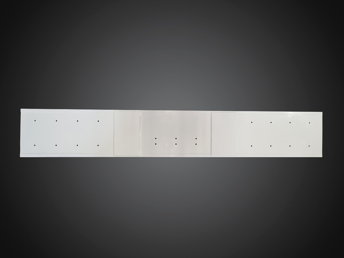 Norwegischer Stoßfänger 8 + 5 Löcher inklusive weißer LED-Leuchten