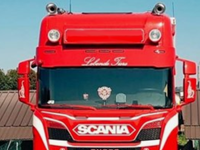 GFK/Polyester Sonnenblende Scania Next Generation Typ 2D