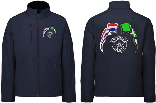 Softshell jas Scania Vabis met wimpels Nederland - Achterhoek-3