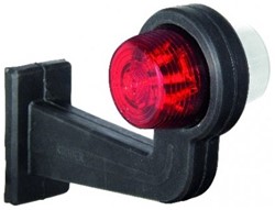 Side Light 165mm angled LED Red/White - Gylle